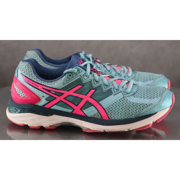 Asics GT-2000 4 Women's Running Shoes Size 8.5 Aqua Green - Picture 4 of 11
